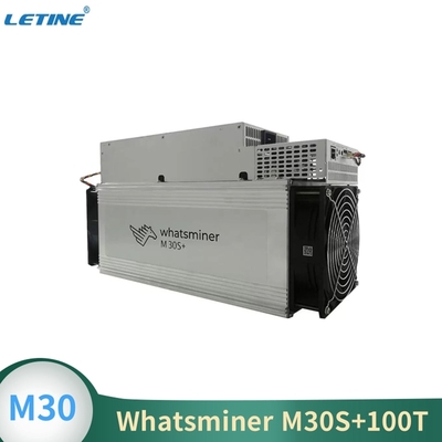 Macchina d'estrazione di MicroBT Whatsminer M30S+ ASIC SHA 256 100Th/S 3400W 102T 104T