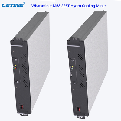 Idro minatore raffreddato ad acqua di raffreddamento di M53 MicroBT Whatsminer 226th 29W/T Bitcoin
