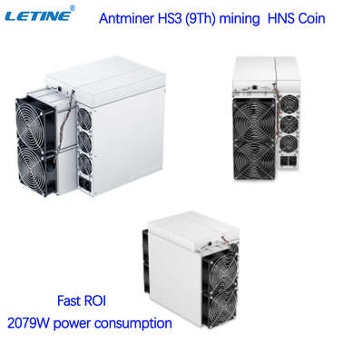 Minatore veloce Bitmain Antminer HS3 9T 2079W di ROI HNS Asic Blake2B + SHA3 Algo