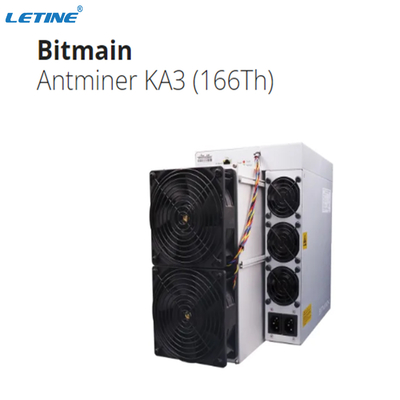 Minatore Bitmain Antminer KA3 166th/S di Blockchain 166T 3154W KDA Asic
