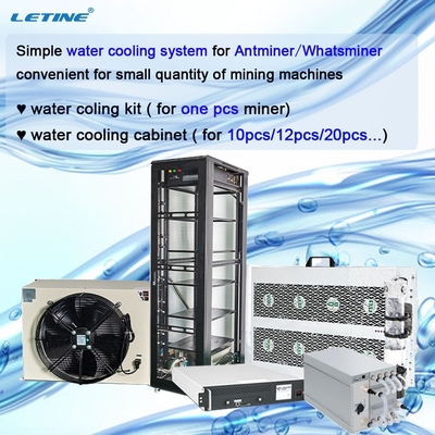 Governo di For Hydro Whatsminer M33S M33S+ M33S++ M53 M53S+ S19 XP 257T 177T del minatore di Asic del contenitore di raffreddamento ad acqua