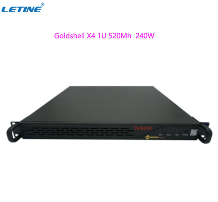 Estrazione mineraria cripto ETH ecc di Jasminer X4-C 1U 450Mh/S del minatore della casa di algoritmo di EtHash