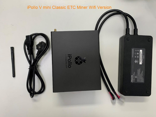 nuovo mini classico di iPollo V1 più il minatore di versione del minatore 130mh 104W Wifi di WiFi ecc