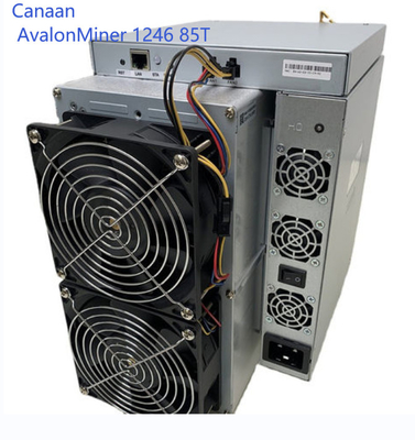 Algoritmo di Machine Canaan Avalon 1246 85T SHA 256 del minatore di Bitcoin di intelligenza artificiale