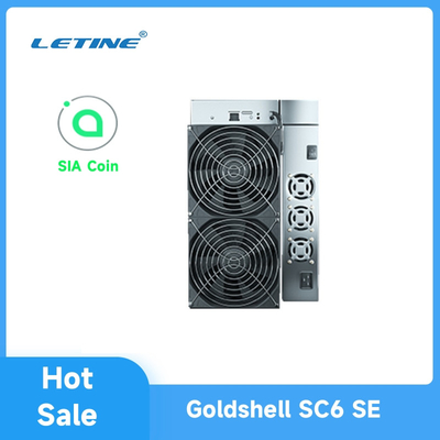 Se 17TH/S Sia Coin Miner di Letine Goldshell SC6 del minatore di 3330W Goldshell Asic