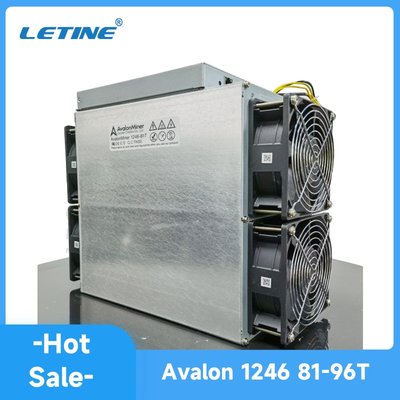 Interfaccia Ethernet di algoritmo del minatore SHA 256 del Th BTC Aisc di Letine Canaan Avalon 1166pro 81