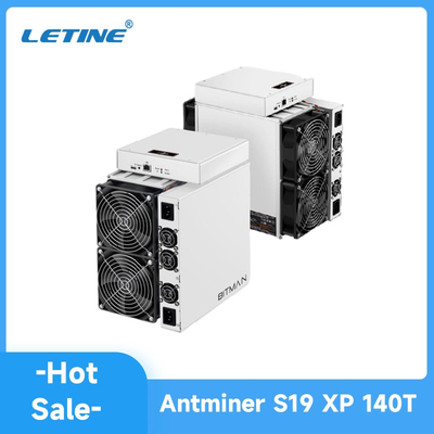 Algoritmo Bitmain Asic Antminer di Letine 141Th 3010W Asic Bitmain Antminer S19 XP SHA-256