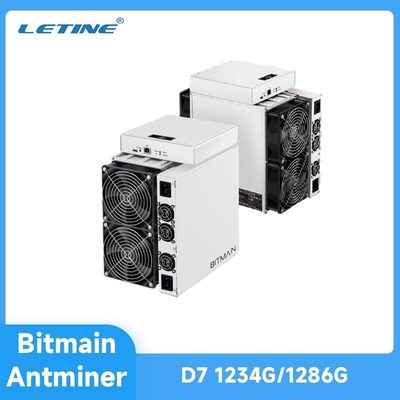 Moneta del minatore MUE di potere 3148W Aisc di algoritmo 1.286T di estrazione mineraria X11 di Antminer D71286Gh Bitmain