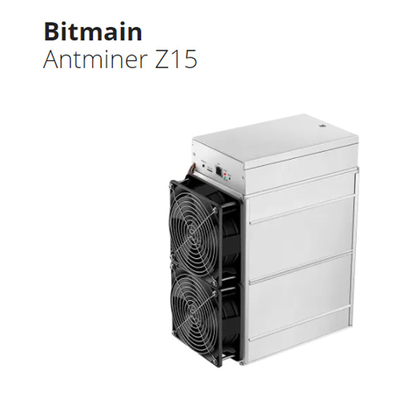 Algoritmo cripto Bitmain Antminer Z15 420ksol S di Equihash della macchina d'estrazione di ZEC Zcash