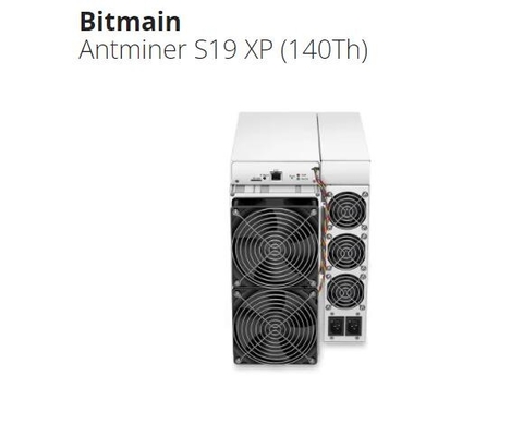 Minatore della catena del blocchetto di Antminer S19 XP del minatore di Bitmain BTC dell'interfaccia Ethernet 140Th