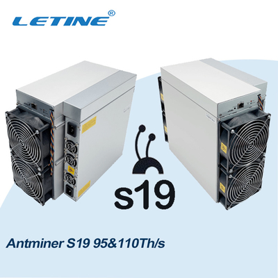 Macchina d'estrazione Asic Bitmain Antminer 90T 95T 100T 102T 104T 110T del pro pezzo di Antminer S19j