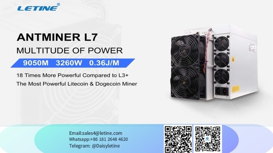 DOGE LTC L7 9050M Asic Miner Macchina Bitmain Antminer L7 9050M 9300M 9500M