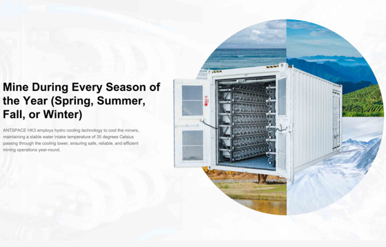 SHA256 BTC/BCH/BSV Algoritmo Bitcoin Miner S19e XP Hyd 251TH/s 5522W 22J/T Hydro-cooling