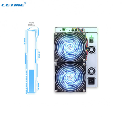Minatore With Power Supply di A1346 A1366 Canaan Avalon Miner 1346 110T Bitcoin