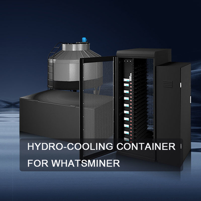 Contenitore di raffreddamento ad acqua 200KW Scatola di raffreddamento per Whatsminer M33 M53