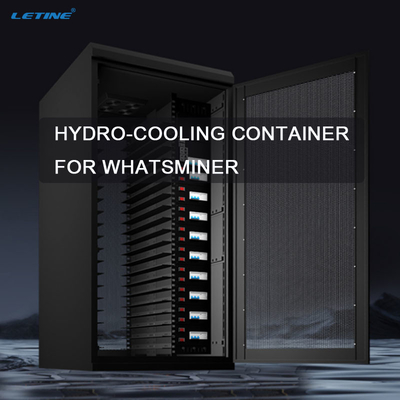Contenitore di raffreddamento ad acqua 200KW Scatola di raffreddamento per Whatsminer M33 M53