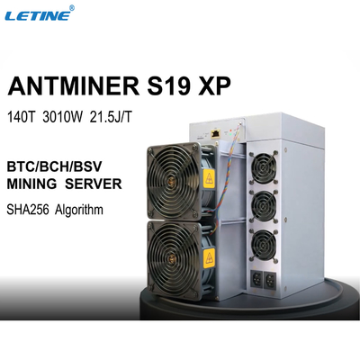 pro SHA-256 BTC BCH minatore di 141T Bitmain Asic Antminer S19 S19j S19