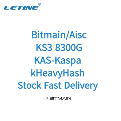 Profitto superiore nuovo Bitmain Antminer KS3 8300G 3188W KAS-Kaspa KHeavyHash Algo KAS Miner KS3