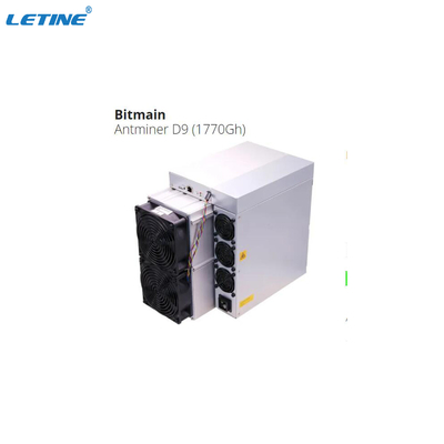2839W Bitmain Asic Antminer D9 1770Gh dall'algoritmo di estrazione mineraria X11 di Bitmain
