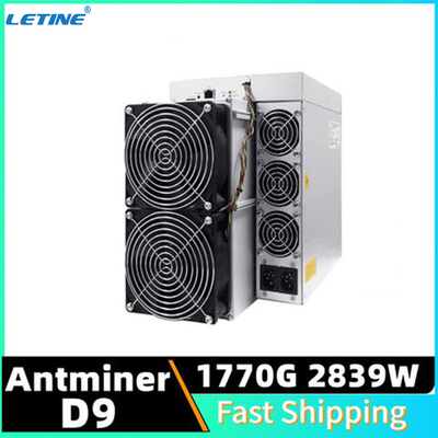 Algoritmo 2839w di Bitmain Asic Antminer D9 1770Gh X11 dell'interfaccia Ethernet