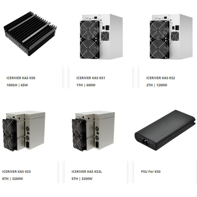 Minatore Antminer KS3 KAS Rig Miner Power 3188W di Iceriver KS1 KS2 Kaspa Asic