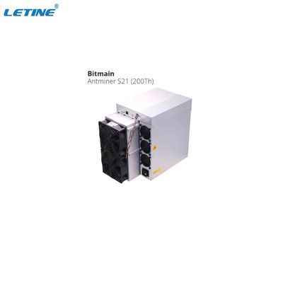 Macchina mineraria Bitcoin S19 Pro Bitmain Antminer S21 200T BTC Asic Miner 17.5W/J 3550W Bitcoin