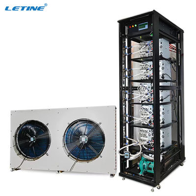 12 Bit Cabinet Bitcoin Antminer Contenitore di raffreddamento idro Asic Miner per S21 S19 PRO+ Hyd Mining