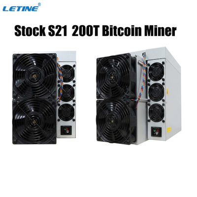 Stock Nuovo Bitmain Antminer S21 200T 195T 188T 17.5w BTC Mining antminer s21 Asic Miner