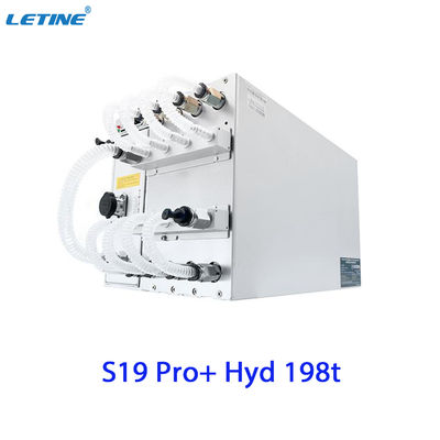 Vendite calde Antminer S19 Pro+ Hydro 198T Bitmain Bitcoin Hydro Cooling S19 Pro+ Hydro 191T Miner raffreddamento ad acqua
