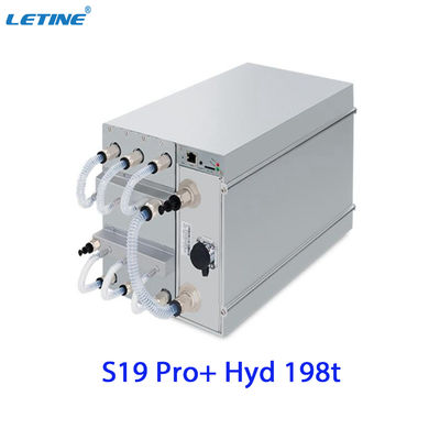 Vendite calde Antminer S19 Pro+ Hydro 198T Bitmain Bitcoin Hydro Cooling S19 Pro+ Hydro 191T Miner raffreddamento ad acqua