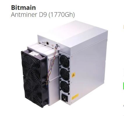 Crypto Mining Bitmain Antminer D9 1.77 Th/S Interfaccia Ethernet con 4 Ventilatori
