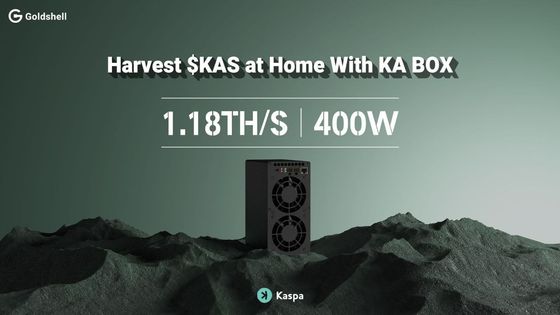 KAS Asic Miner Goldshell KA-BOX 1.18Th/s KHeavyHash Algoritmo Kaspa Mining Machine Antminer KS5 KS3 Iceriver KS3M