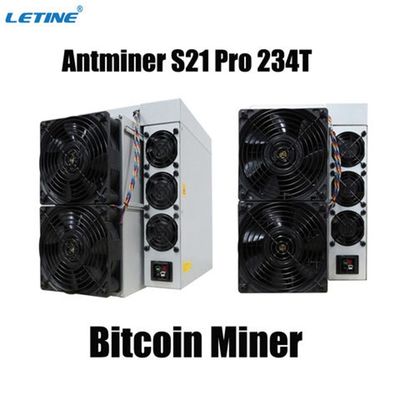 Nuovo Bitmain Asic Antminer S21 Pro 234T 15J/T Bitcoin Miner S21 200T