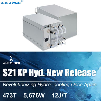 Bitmain Antminer S21XP Hydro Hydro-cooling Modello 473T Efficienza 12 J/TH S21 XP 270T Bitcoin Miner 300T Immersion Coolin