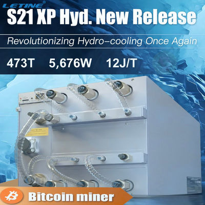 Bitmain Antminer S21XP Hydro Hydro-cooling Modello 473T Efficienza 12 J/TH S21 XP 270T Bitcoin Miner 300T Immersion Coolin