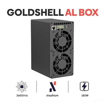 Potente Goldshell AL Box II Pro 950G Blake3 ALPH 460W Per l'estrazione mineraria