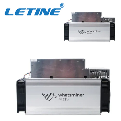 macchina d'estrazione della moneta del minatore BTC del minatore SHA-256 BTC Asic di 81T Whatsminer M31s+ M31s