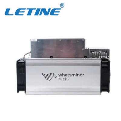 macchina d'estrazione della moneta del minatore BTC del minatore SHA-256 BTC Asic di 81T Whatsminer M31s+ M31s