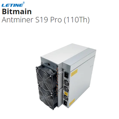 Minatore 3355W della catena del blocchetto di algoritmo di Bitcoin Miner S19j Pro+ 122T SHA 256 del minatore di Bitmain BTC