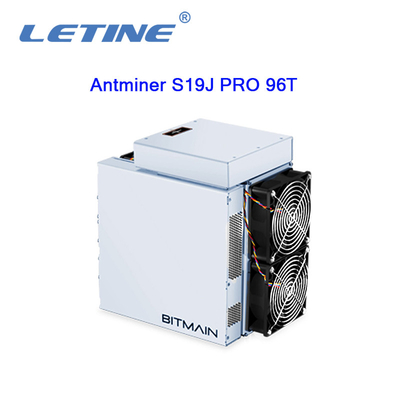 PRO 96T 2832W S19J PRO 100T 104T S19 PRO 110T Bitcoin dispositivo di estrazione mineraria di Bitmain Asic Antminer SHA-256 S19J