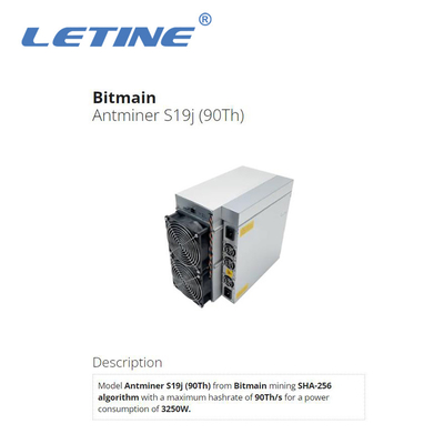 Bitmain Asic Antminer S19J 90T 3100W per il minatore S19J PRO 104T S19 PRO 110T Ant Miner di BTC Bitcoin