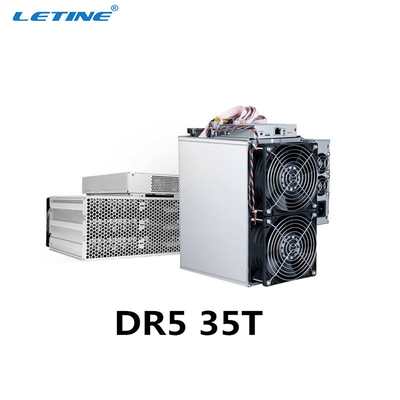 Minatore della macchina d'estrazione della moneta del DCR di Asic Bitmain Antminer DR5 35T Blake256r14