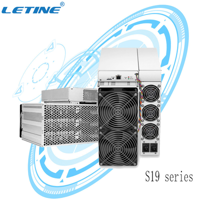 Bitmain Asic Antminer S19J pro 104T 100T 96T 95T 90T S19A 110T Bitmain Antminer S19j pro 110th Antminer con il gruppo di alimentazione