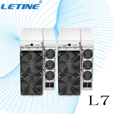 Minatore della macchina d'estrazione di LTC del doge di Bitmain Antminer L7 9.5Gh Antminer L7 9160mh 3425W Scrypt Antminer L7 Scrypt