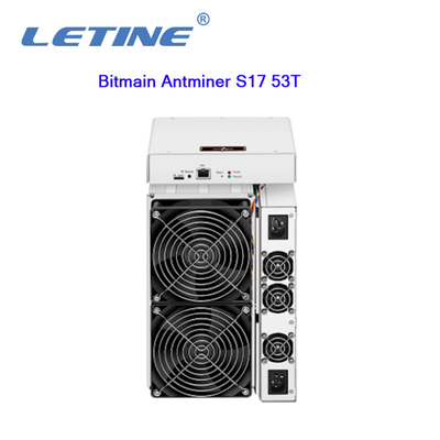 Minatore usato della macchina d'estrazione di Bitmain Antminer S17 53T 2385W BTC S17 50T S17+ 73T 76T Asic
