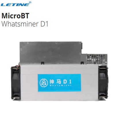 micro BT Whatsminer D1 Blake256R14 algoritmo StrongU STU-U1++ di 48Th/S 2200W
