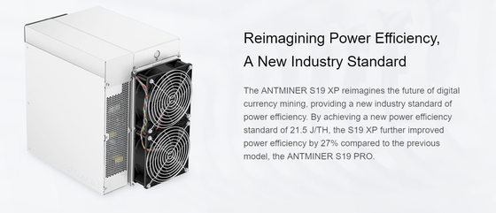 interfaccia Ethernet 400mm di 3010W Bitmain Antminer S19 XP 140Th