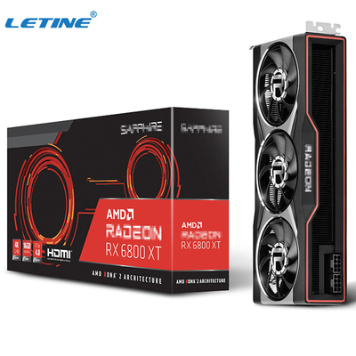 Il xt 16Gb 256 di AMD Radeon Rx 6800 della carta grafica ha morso le schede video di Rx 6900xt 6700xt del hashrate di 69Mh/s ETH per l'impianto di perforazione di estrazione mineraria di Gpu