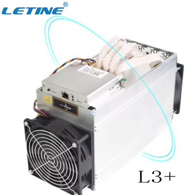 Minatore di Scrypt L3++ L3+ Asic della macchina d'estrazione di Bitmain Antminer L3+ 504Mh