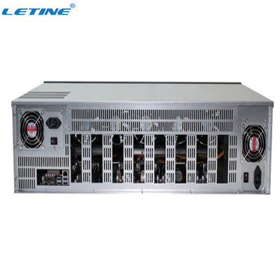 Minatore cripto metallico del CMP 170HX 90HX AMD Because-160 3060 GPU di Rig Frame With di estrazione mineraria 8GPU